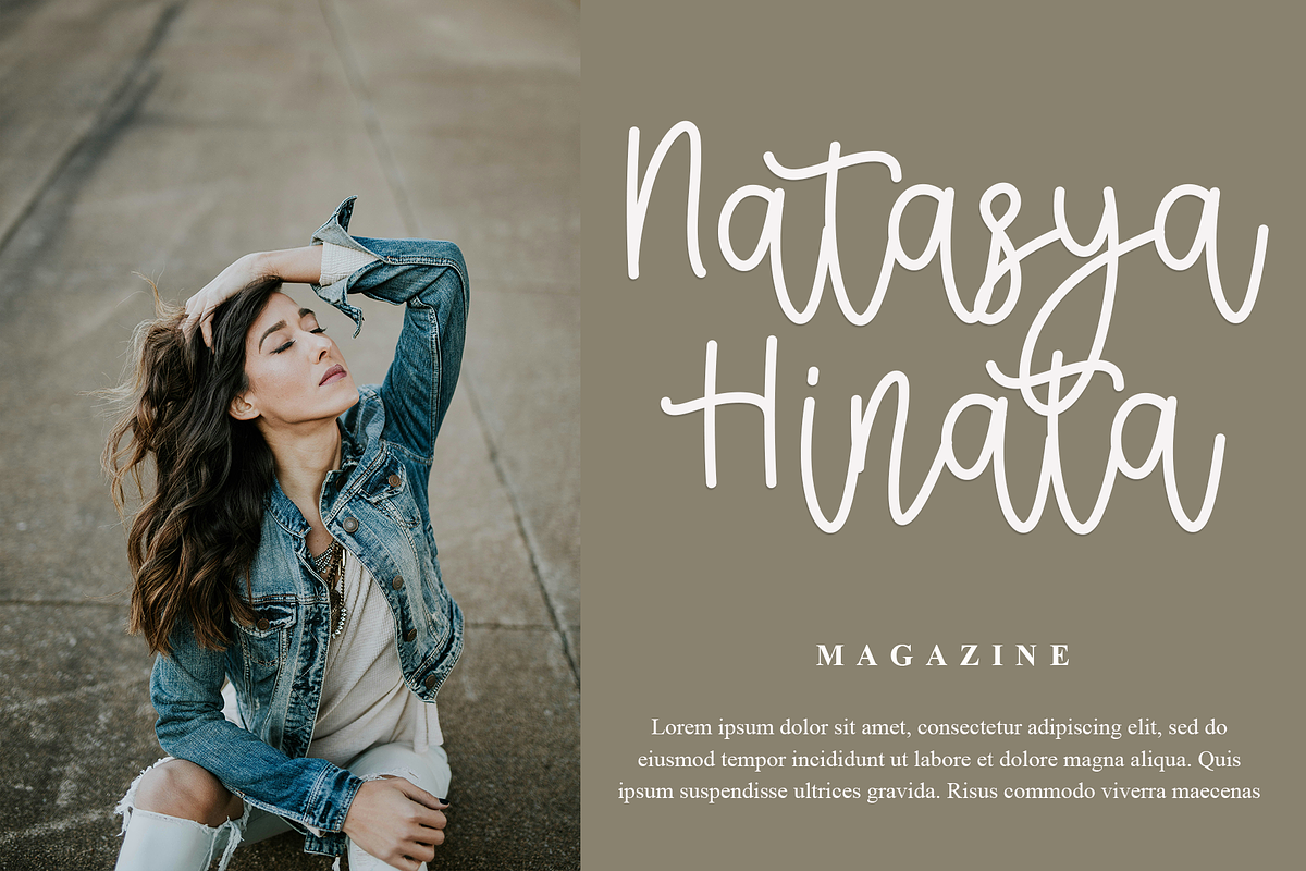 Autumn, a Handwritten Font by InermediaSTUDIO (Photo 2 of 7)