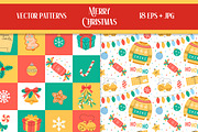 Christmas Vector Patterns Collection, a Pattern Graphic by AnnaViolet_store (Thumbnail 3 of 10)