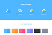Epic UI Kit + Bootstrap Theme, an UI Kit Template by EpicShop (Thumbnail 12 of 19)