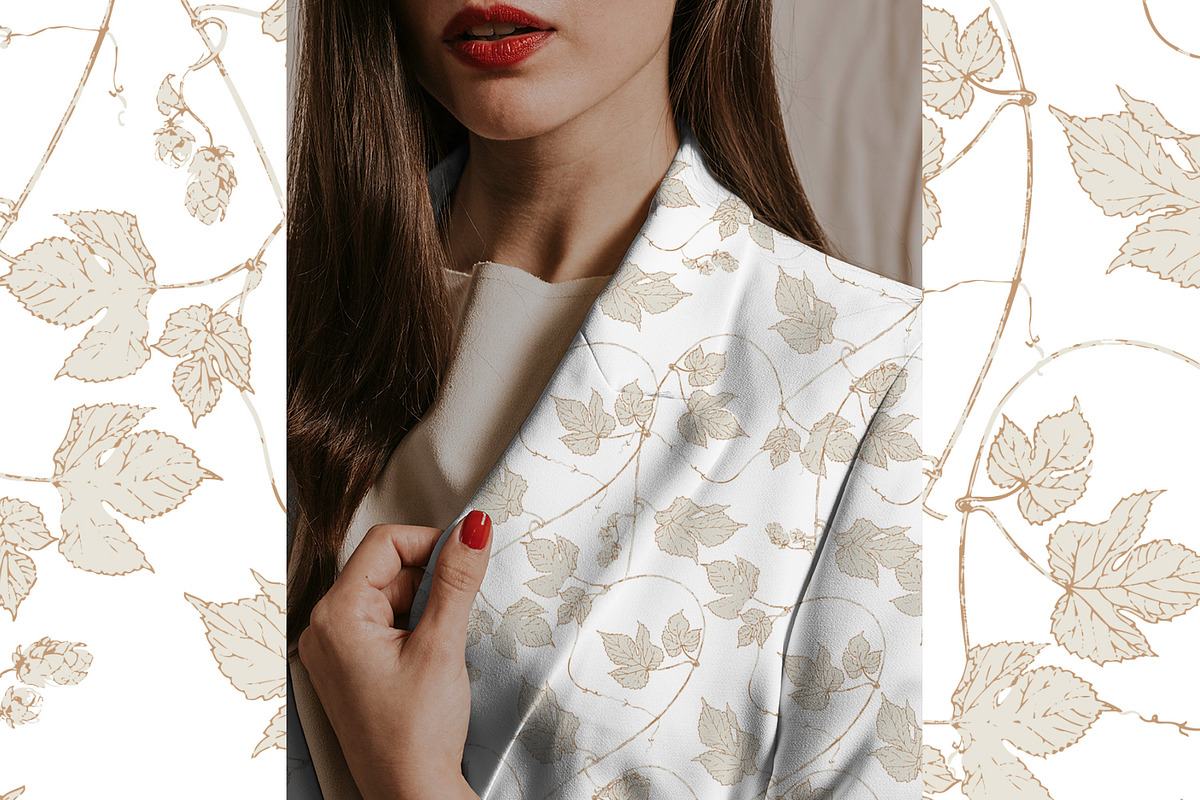 Subtle Foliage, a Wallpaper Graphic by MalyskaStudio (Photo 13 of 14)