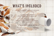 Autumn Botanicals Clipart & Patterns, an Object Graphic by ArtPavo (Thumbnail 2 of 10)