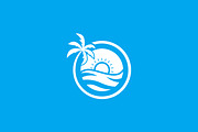 Destination Beach Vacation Logo, a Branding & Logo Template by Signatoro (Thumbnail 2 of 2)