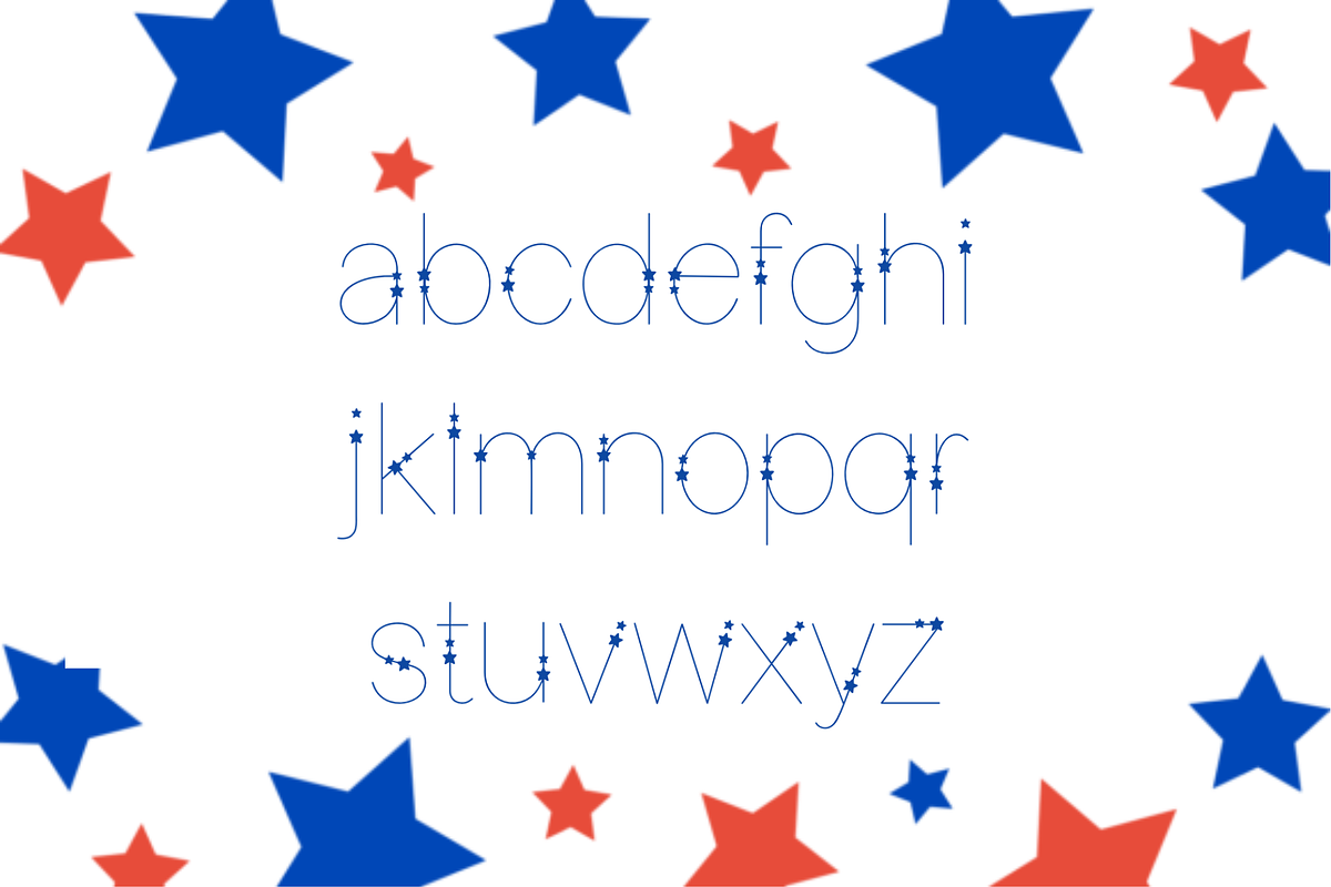 America Font, a Script Font by Cutie_Kate_Studio (Photo 9 of 11)