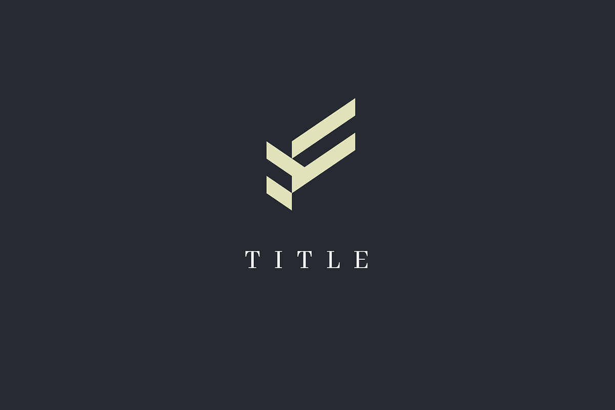 Luxury F Logo, a Branding & Logo Template by baqoos