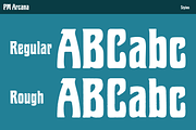 Arcana Psychedelic Fantasy Font, a Sans Serif Font by Paper Moon Graphic Supply (Thumbnail 3 of 7)
