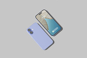 Realistic Smartphone Screen Mockup, an iPhone Mockup by lamorastudio (Thumbnail 3 of 11)