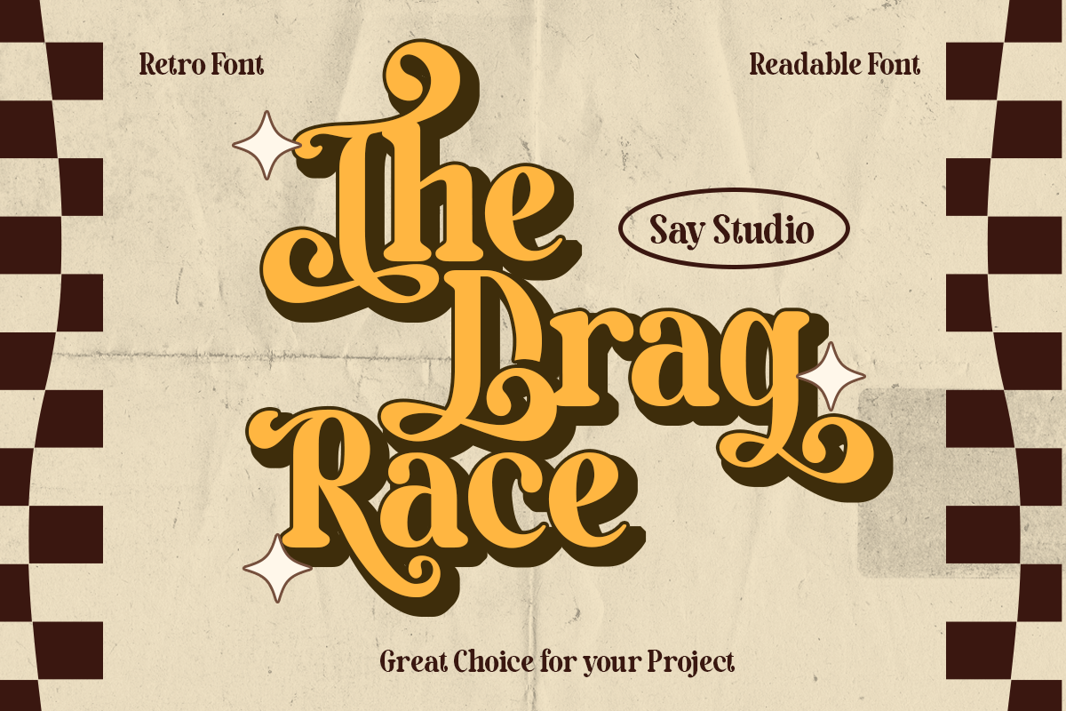 Mocha Brown - Unique Retro Font, a Serif Font by Say Studio (Photo 6 of 12)