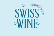 Swiss Wine - Classic Handmade Serif., a Serif Font by Sk designs (Thumbnail 1 of 8)