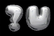 Chrome Balloon Font, a Sans Serif Font by Handmadefont (Thumbnail 6 of 15)