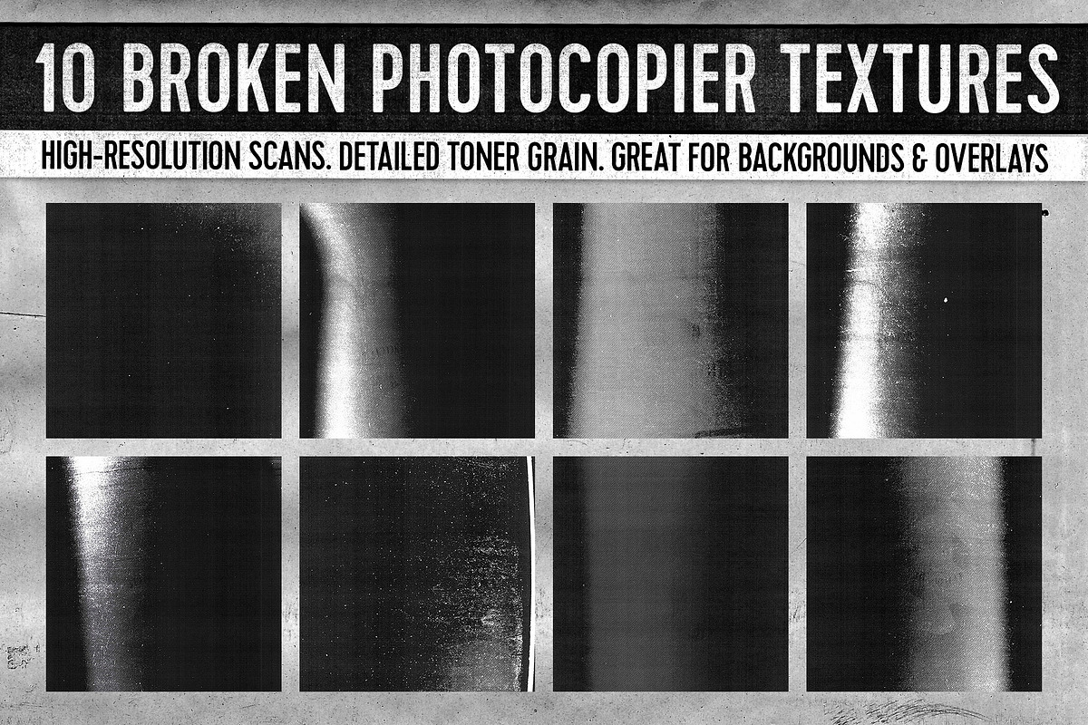 Copy Shop Photocopy Effects Kit, a Brushes & More by Spoon Graphics (Photo 3 of 7)