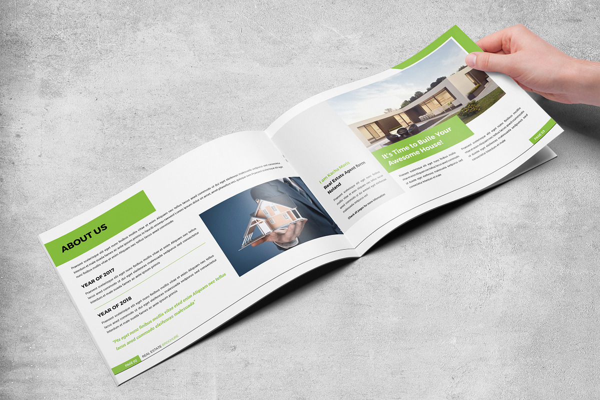 Real Estate Brochure, a Brochure Template by Orcshape Studio (Photo 2 of 9)