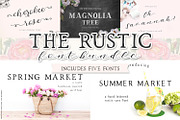 The Rustic Font Bundle, a Handwritten Font by Beck McCormick (Thumbnail 1 of 15)