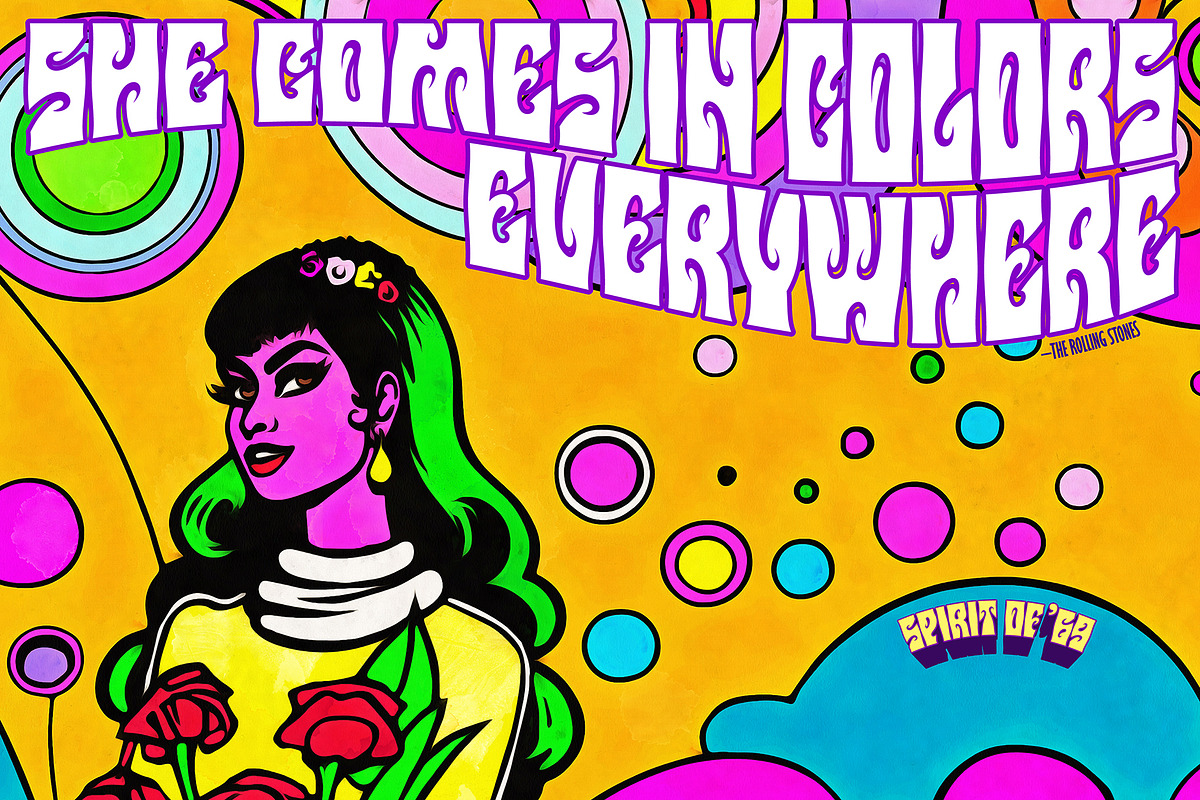 Spirit of ’69 Font, a Sans Serif Font by Mysterylab Designs (Photo 5 of 7)