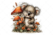 Whimsical Easter Koala Clipart Png, an Illustration by Craft Nest (Thumbnail 10 of 12)