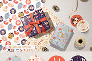 Folk art Christmas collection, a Seasonal Illustration by lokko studio (Thumbnail 9 of 14)