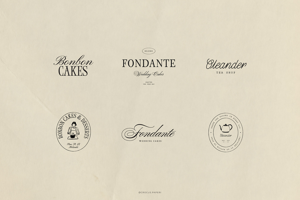 Food & Cafe Logos - 36 Templates preview 5