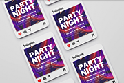 Vibrant Party Night Social Media, a Social Media Template by TemplateCastleStore (Thumbnail 7 of 9)