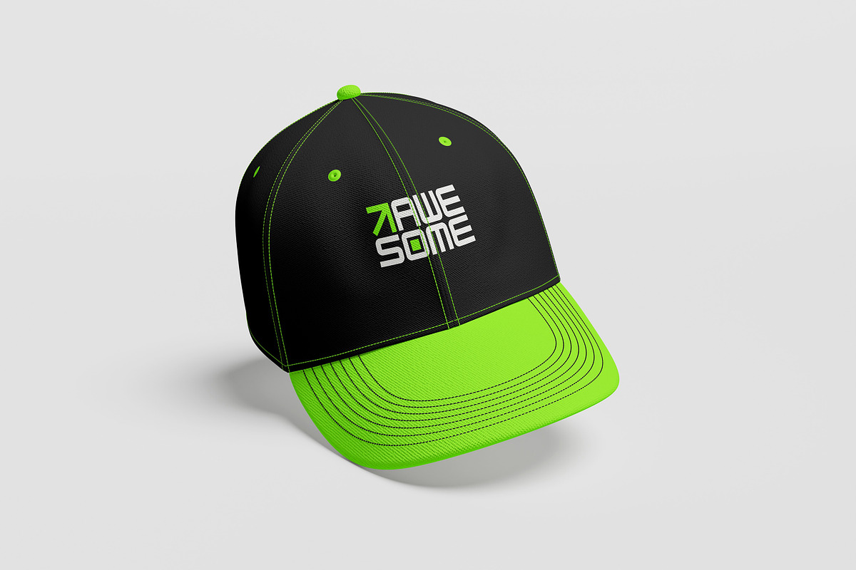 High Quality Realistic Cap Mockup, a Product Mockup by AKMAL STUDIO (Photo 5 of 5)