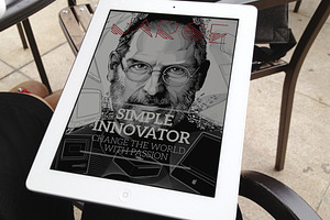 Ipad Magazine Template