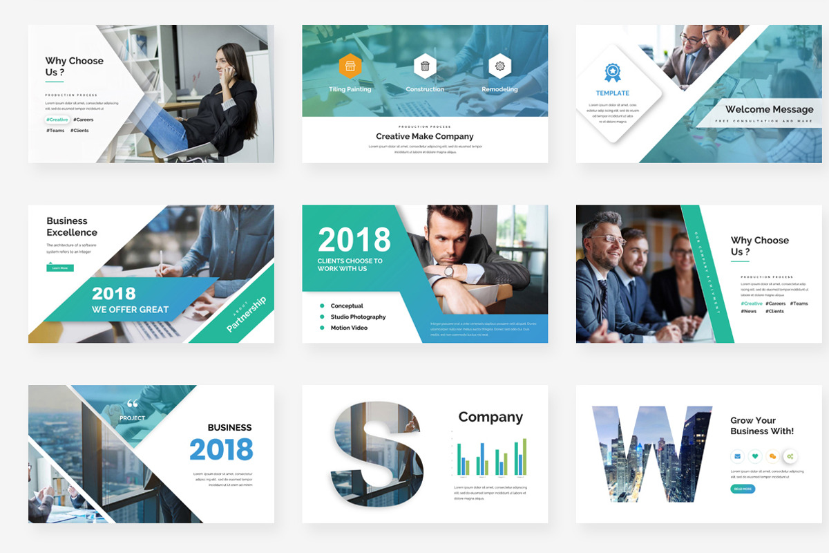 3 in 1 Business Event Powerpoint, a Presentation Template by One Percent Studio (Photo 22 of 36)