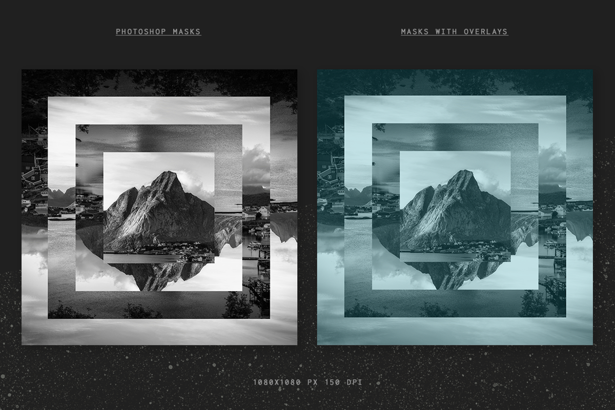 Masker II Photo Collage Templates, a Social Media Template by Hello Mart (Photo 9 of 26)