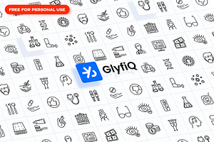 Glyfiq Medical & health icon plugin
