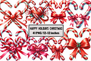 Happy Holidays Christmas, an Illustration by Design Market (Thumbnail 1 of 4)