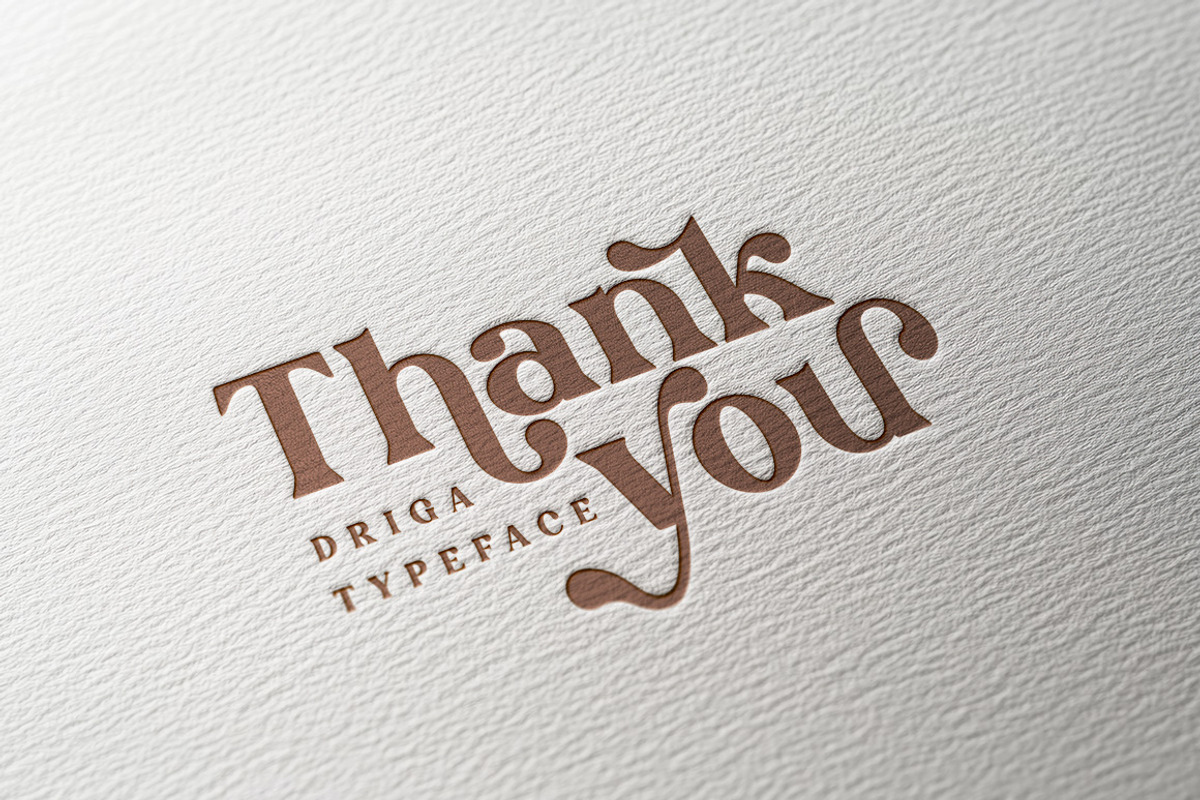 Drigha - Stylish Serif Font, a Serif Font by Typebae (Photo 11 of 11)