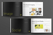 Brand Guideline Brochure Landscape, a Brochure Template by MassiveCreator (Thumbnail 7 of 8)