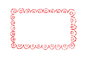 Crayon Chalk Doodle Scalloped Frames, an Object Graphic by Elena Pimukova (Thumbnail 4 of 11)