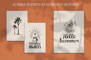 Retro Summer Graphics Collection, an Object Graphic by Chewie Co (Thumbnail 9 of 12)