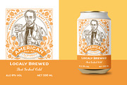 Beer Can Design, a Branding & Logo Template by Shwet Art (Thumbnail 4 of 7)