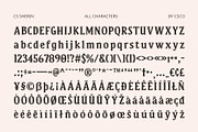 CS Sherin – Bold Font, a Serif Font by Craft Supply Co. (Thumbnail 8 of 8)