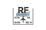Passport Stamps & Travel Visa Signs, a Transportation Illustration by Kaushal Jangid (Thumbnail 15 of 28)