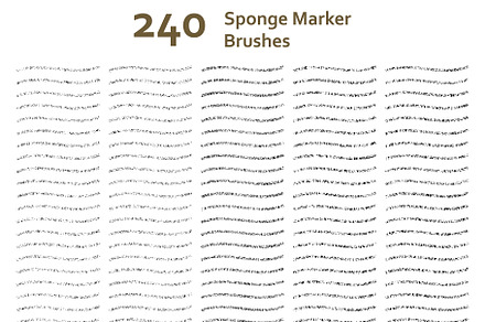 AI Mixed Sponge Marker Brushes
