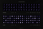 Lightning Bolts & Lens Flares Bundle, a Shape Add-On by Samolevsky (Thumbnail 2 of 16)