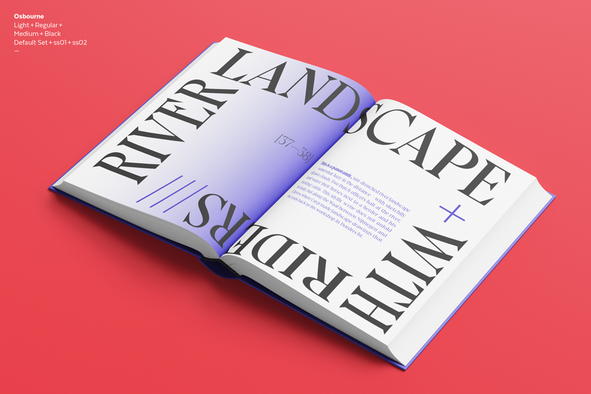 Osbourne, a Serif Font by Latinotype (Photo 7 of 15)