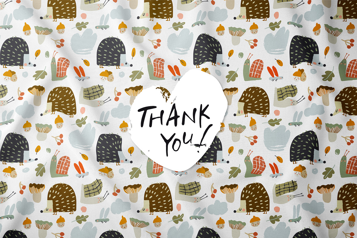 Cozy autumn clipart set, an Animal Illustration by elena.sevrina (Photo 10 of 10)