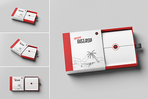 Gift Box Mockup