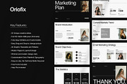 Marketing Plan Presentation Template, a Presentation Template by Oriofix (Thumbnail 2 of 11)