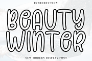 Beauty Winter, a Serif Font by InermediaSTUDIO (Thumbnail 1 of 8)