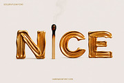 Golden Flow Font, a Handwritten Font by Handmadefont (Thumbnail 5 of 13)