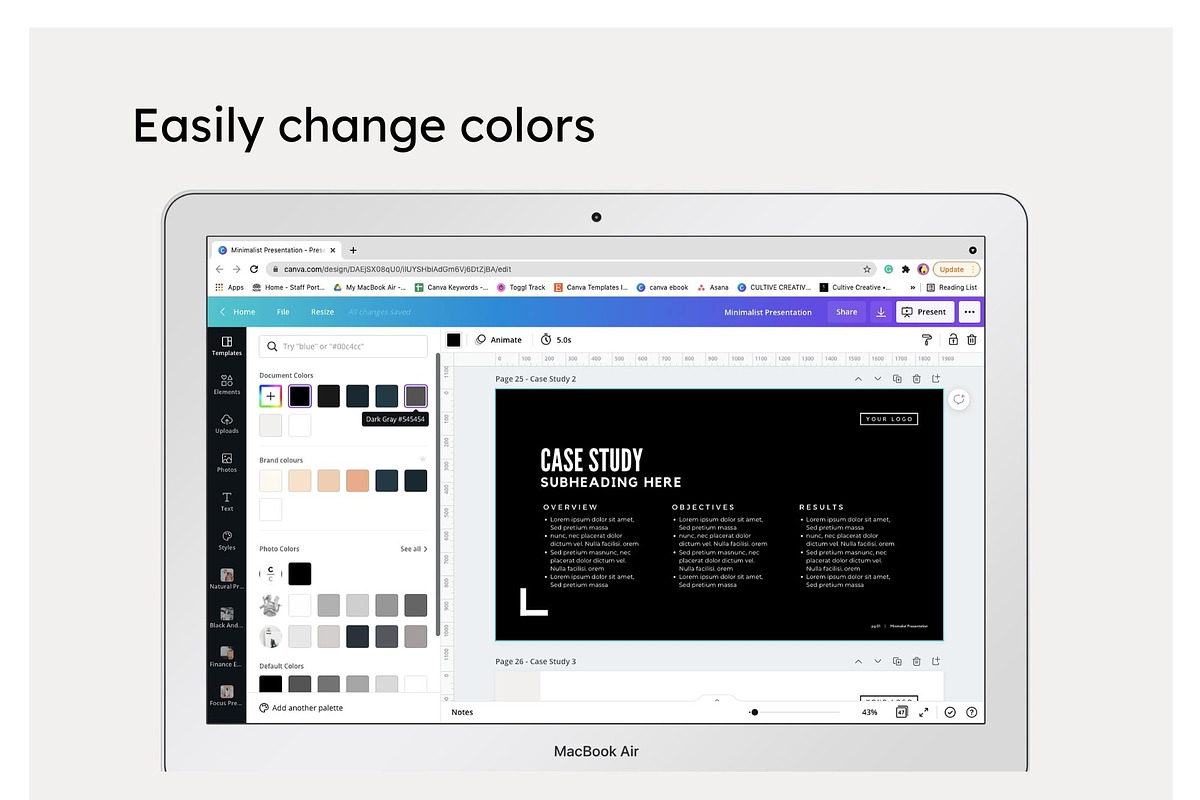 Minimalist Presentation, a Presentation Template by Cultive Creative (Photo 5 of 13)