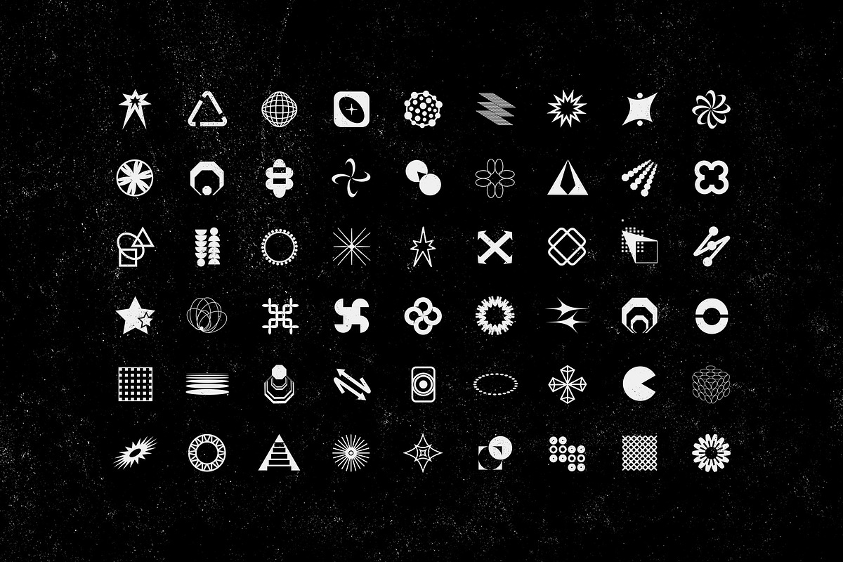 324 Abstract Shapes Set, an Object Graphic by pixelbuddha.net (Photo 4 of 13)
