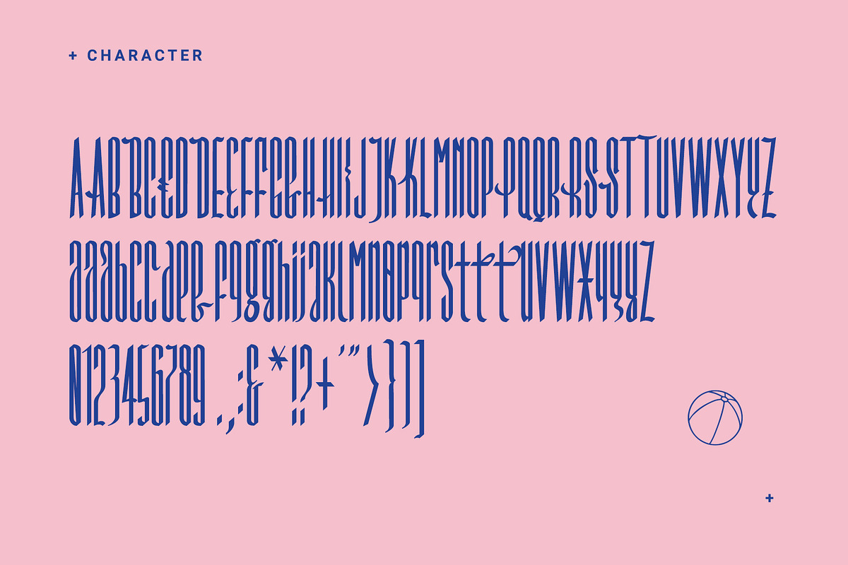 Pink Coast Typefaces preview 4