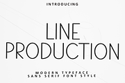 Line Production, a Sans Serif Font by InermediaSTUDIO (Thumbnail 1 of 8)