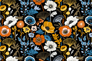 Decorative Flowers Pattern