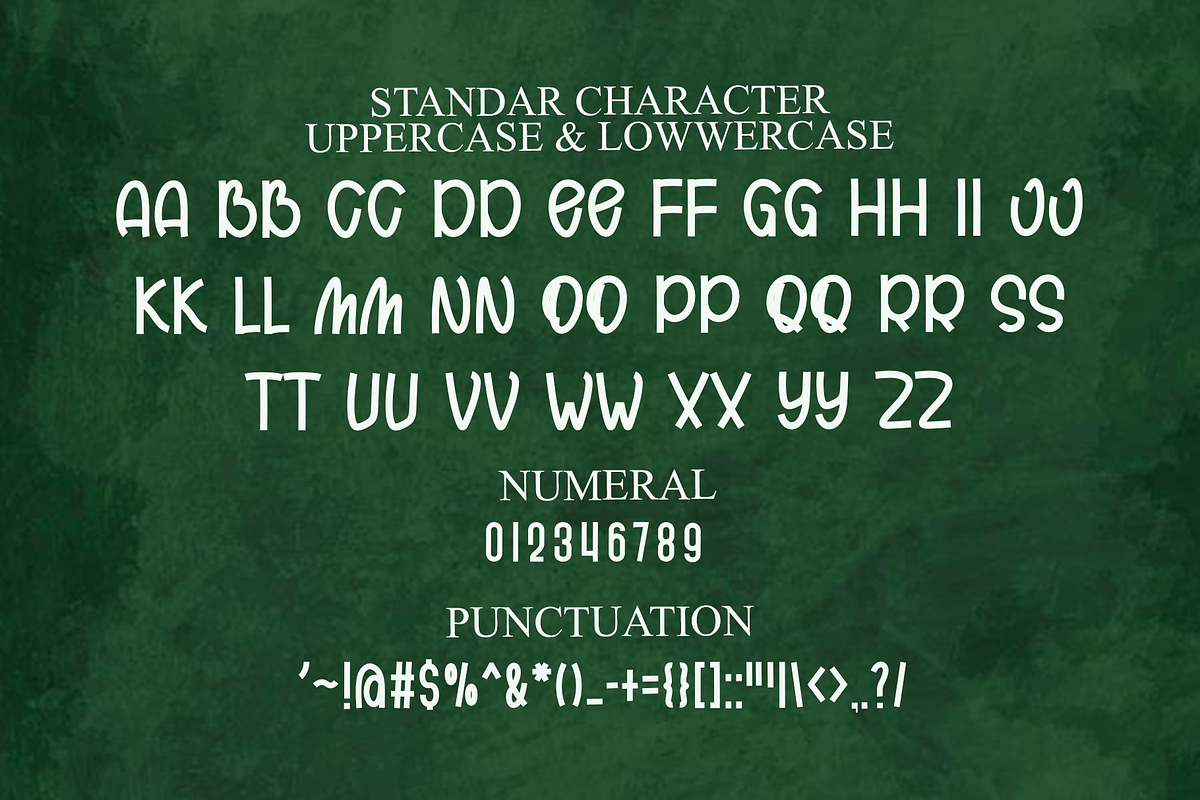 Stacked, a Script Font by FreshTypeINK (Photo 8 of 8)