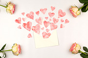 Watercolor Valentine Photo Bundle, a Product Mockup by Kreanille Design (Thumbnail 3 of 3)