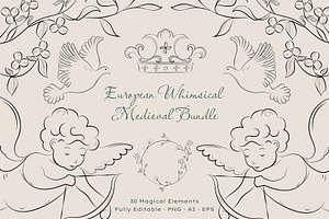 European Whimsical Medieval Bundle